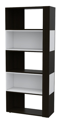 Rack Tv 65 + Biblioteca Cubo Nomik - Wengue / Duna