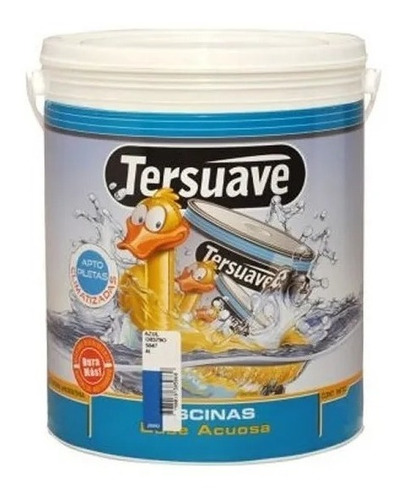 Pintura Para Piscinas 20 Litros Tersuave Colores -to-