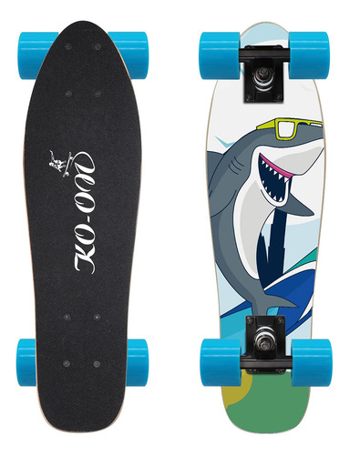 Patineta Completa Ko-on 22 Cm Para Niños Diseño Caricatura