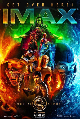 Pósters Película Mortal Kombat - 2021 - 42x30cm..