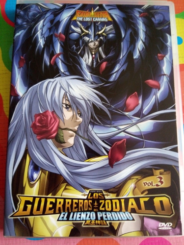 Dvd Guerreros Del Zodiaco El Lienzo Perdido Vol 3