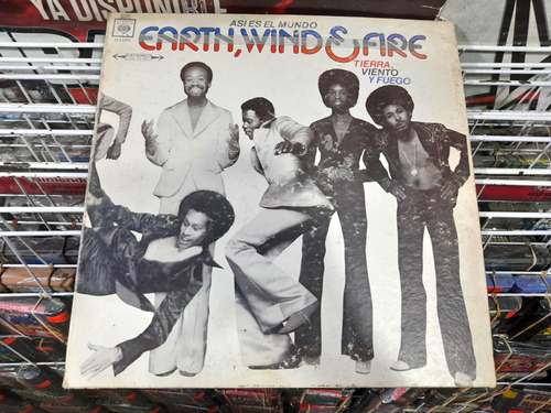 Lp Earth Wind And Fire Así Es El Mundo En Acetato,long Play