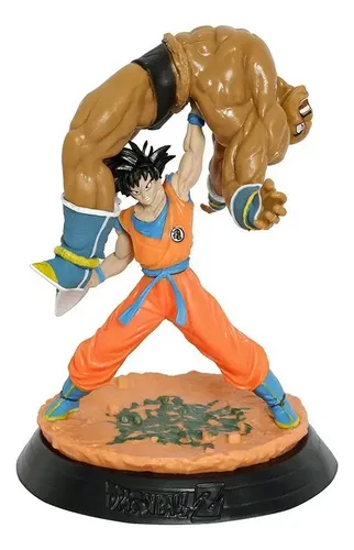 Figura Goku Vs Nappa - Dragon Ball Z Anime Coleccion Vegeta