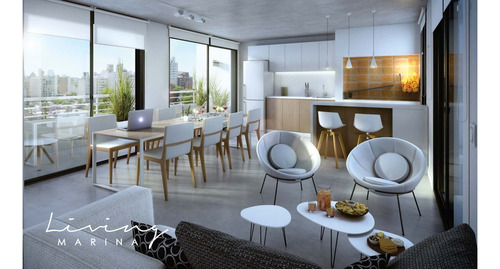 Venta De Apartamento De 1 Dormitorio En Living Marina