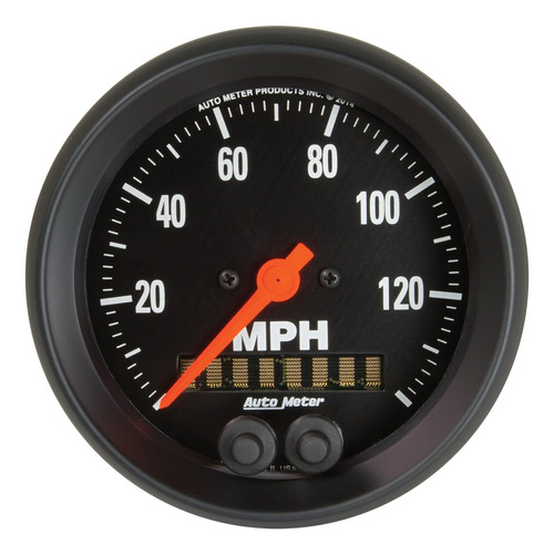 Auto Meter Velocímetro Gps De 3-3/8 Serie Z  (0-140 Mph)