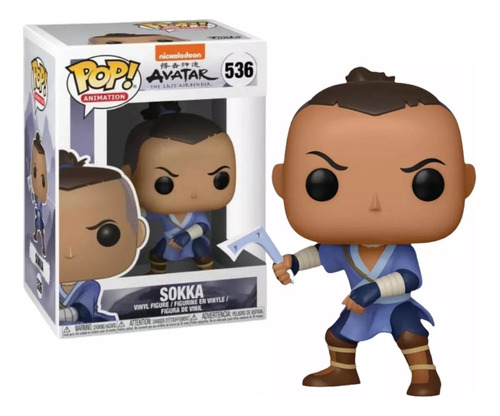 Funko Pop Avatar Sokka #536 Nickelodeon