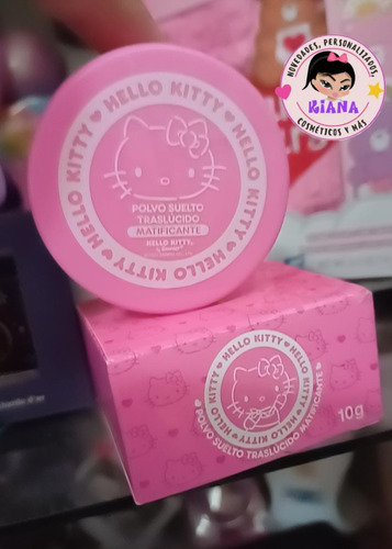 Polvo Suelto Traslucido Matificante Hello Kitty Fuller