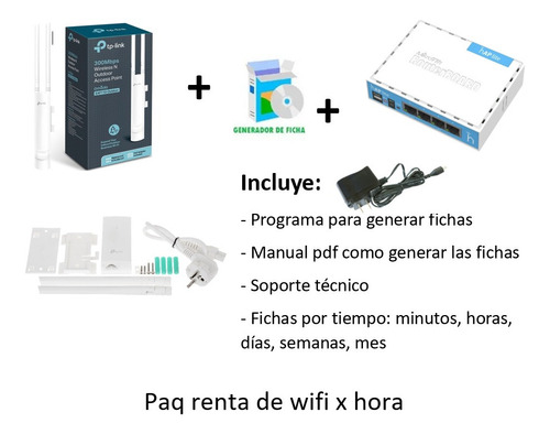 Paq Venta De Wifi X Horas,dias,semana,mes