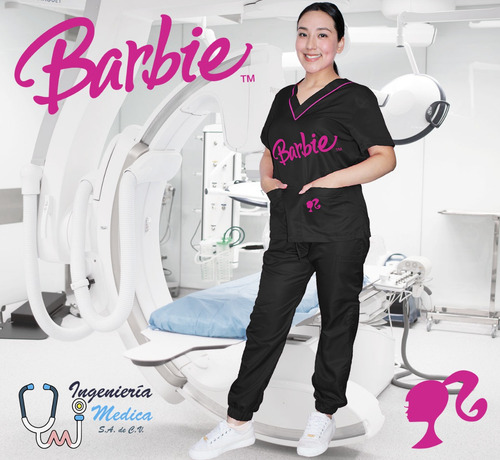 Uniforme Clinico Jogger Estrech Barbie Marca Tush Original