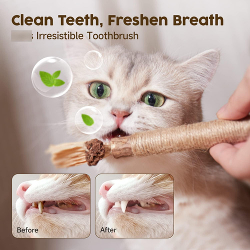 Palos De Plata Para Gatos Potaroma Modelo Matatabi Paquete 3 Color