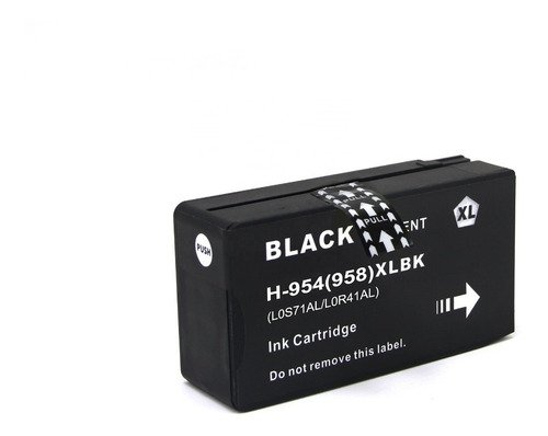 Imagen 1 de 4 de Cartucho Generico Para Hp 954xl Negro 7740 2000 Paginas