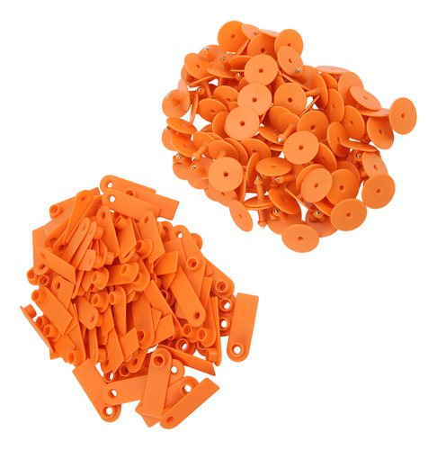 Farm Livestock Supplies, 100 Unidades, Orejas En Blanco, Cab