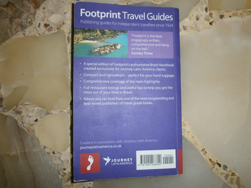Brazil Footprint Journey Latin America Great Britain 2013 Uk