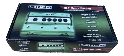 Line 6 Stompbox Modeler Delay Stompbox Modeling Dl4 Verde (Usado)