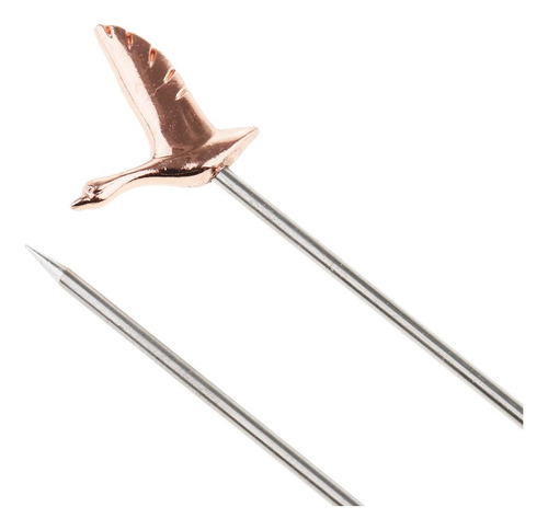 6 Piezas De Material Acero Swizzle Sticks Bar Cafe Cóctel