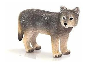 Mojo Wolf Cub Realistic International Wildlife Toy 9ngdx