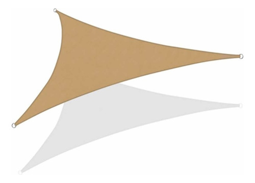 Malla Sombra Triangular , Protector Casa Y Jardin /excelente