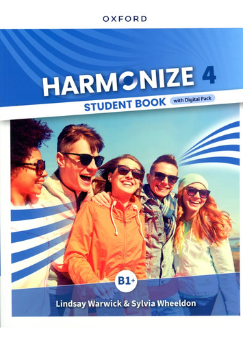 Harmonize 4 - Student Book With Digital Pack **novedad 2024*