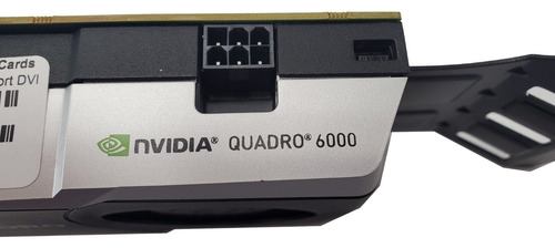 Tarjeta De Video Nvidia Quadro 6gb 6000 Gddr5 Pci-e 384-bit (Usado)