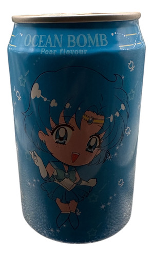 Refresco Sailor Moon Coleccionable Lata Coreano Japonés Pera