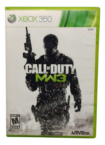 Call of Duty: Modern Warfare 3 Edición estándar de Modern Warfare Activision Xbox 360 Físico