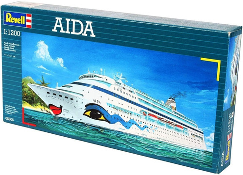 Crucero Aida Escala - 1/1200 Revell 05805