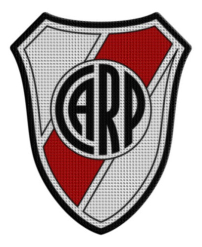 Parche Termoadhesivo Futbol 7,5 Cm River Plate