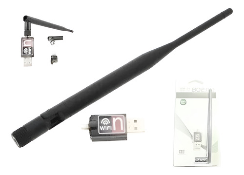 Adaptador Usb Wifi 1200 Mbps Para Pc Portátil - Escritorio