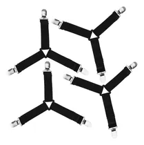 Comprar 4 Correas Clips Cama De Triángulo Sujetador De Sábanas