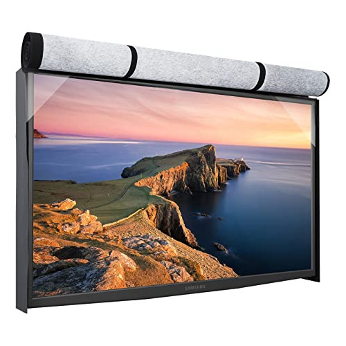 Cubierta Tv Exterior Impermeable Solapa Frontal Tv De 6...