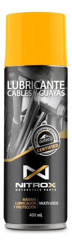 Lubricante Cables Y Guaya Nitrox 240ml