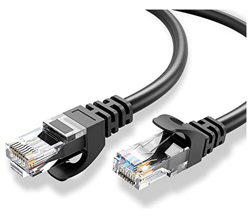 Cable Ethernet Maxlin Cable Cat6 Para Juegos, Negro, 150 Pie