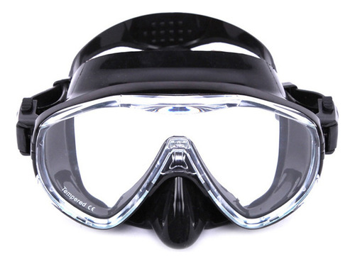 Para Adultos Máscara De Snorkel De Vidrio Templado Antivaho