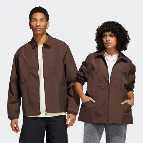 Campera Adidas Marrón Original Hombre (Usado)