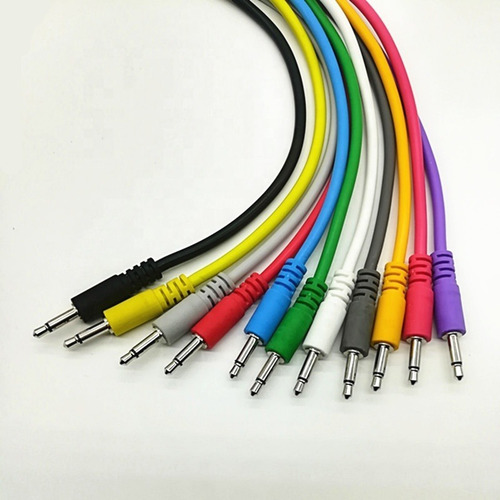 Patch Cables Eurorack 60cm Pack De 5 Unidades