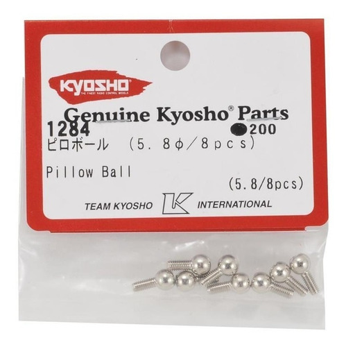 Bola Pillow 5,8mm Fw6 Mfk Dmt Ul Kyosho Kyo 1284