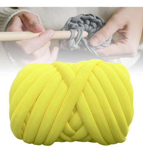 Tubo De Hilo Grueso De Poliéster Hilo Tejido Limon Amarillo