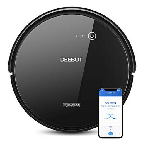 Ecovacs Deebot 661 Robot Aspirador, Negro