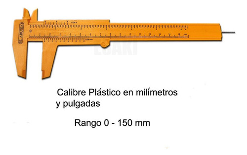 Calibre Plástico El Abuelo