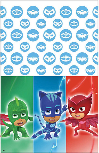 Mantel De Plástico De Pj Masks De Amscan