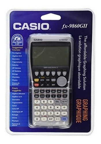 Calculadora Gráfica Casio Fx-9860gii, Negra