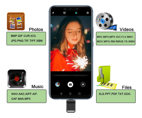 Pendrive 1tb Tipo C Y Usb Compatible Pc Android