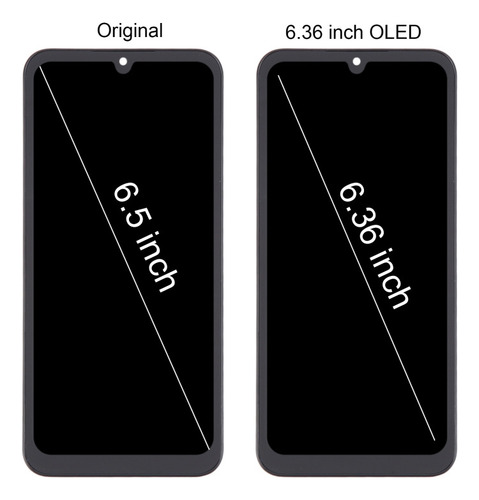 P0m Para Pantalla Oled Negra Con Marco Para Samsung Galaxy