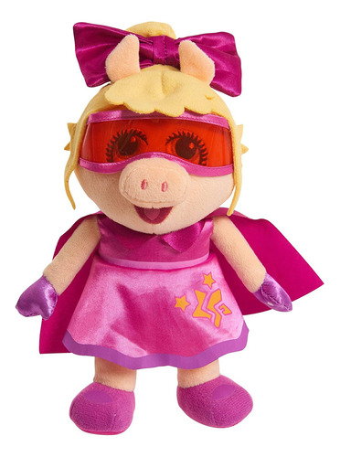 Muppet Babies Plush Figure - Super Fabulous Piggy