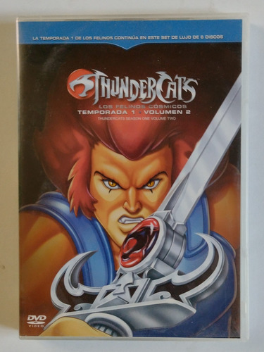 Dvd Thundercats Temporada1 Volumen2 6discos 32 Episodios (Usado)