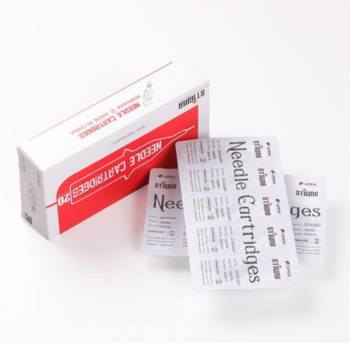 Imagen 3 de 6 de Cartuchos (cartridge) Marca Stigma Para Tatuar Con Membrana
