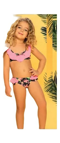 2 Piezas Bikini Malla Top Bombacha Promesse 17234