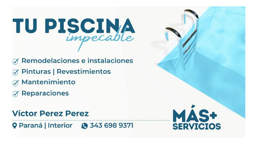 Piscinas. Construccion. Renovacion. Reparacion