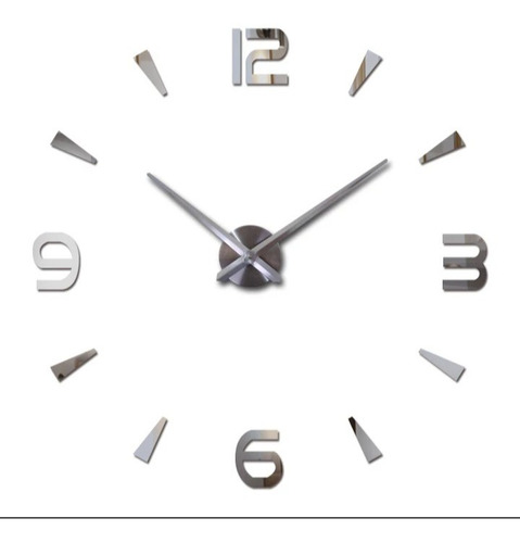 Reloj 3d Decorativo Adhesivo 