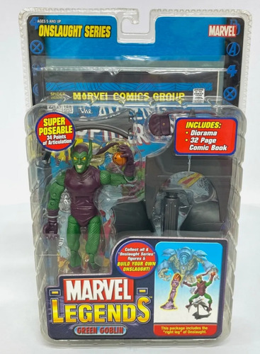 Marvel Legends Duende Verde Spiderman Figura Articulada 6